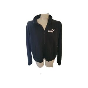 PUMA Pullover‎ Hoodie Mens Black Casual Outerwear XL Workout Athletic Athleisure